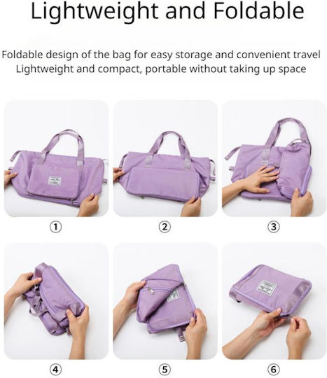 Sack Voyage 35lt Purple Fabric L41xW22xH28cm