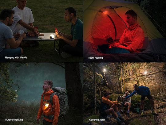 Fenix CL20R Pro Φανάρι Led Επαναφορτιζόμενο για Camping με Φακό 400lm Λευκό