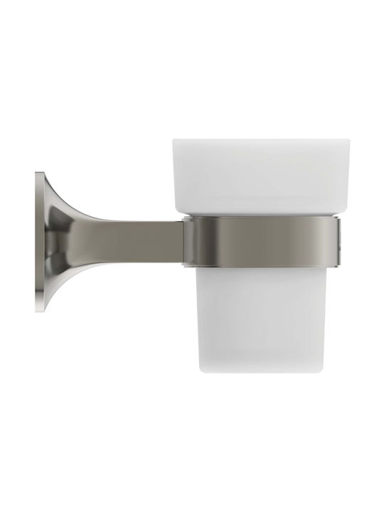 Ποτηροθήκη Ideal Standard La Dolce Vita T5506gn Ασημί Ματ Silver Storm