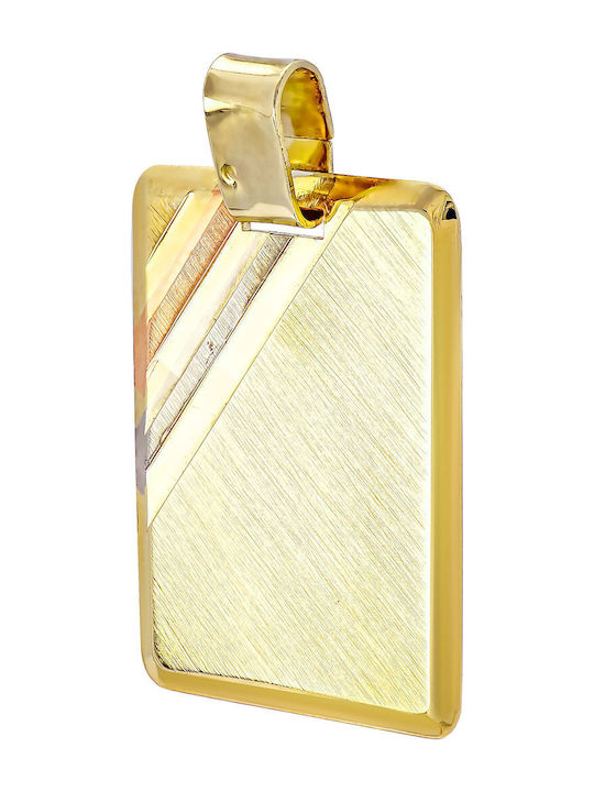 Kiriakos Gofas Kids Pendant Gold 14K Kiriakos Gofas Kids Pendant Gold 14K