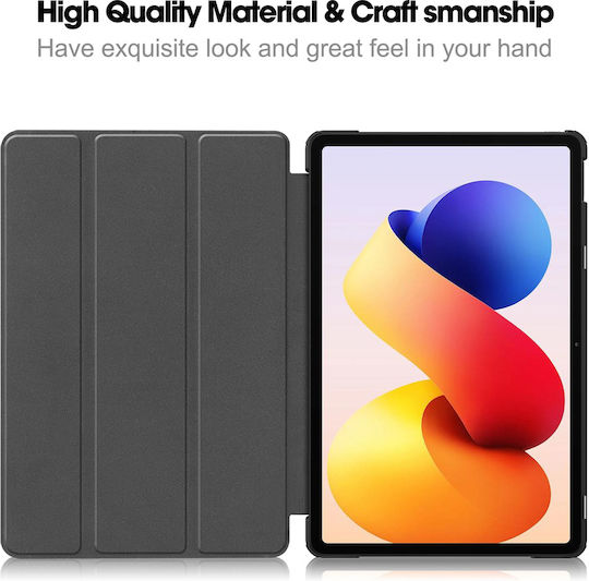 Techsuit Foldpro Флип капак Розово злата (Xiaomi Redmi Pad 2 Pro)