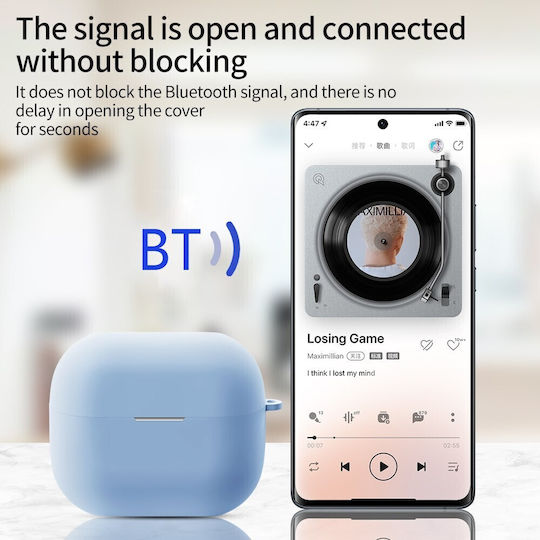 Θήκη Σιλικόνης σε Κόκκινο χρώμα για Galaxy Buds3
