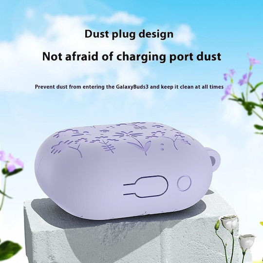 Θήκη Σιλικόνης σε Πράσινο χρώμα για Galaxy Buds3
