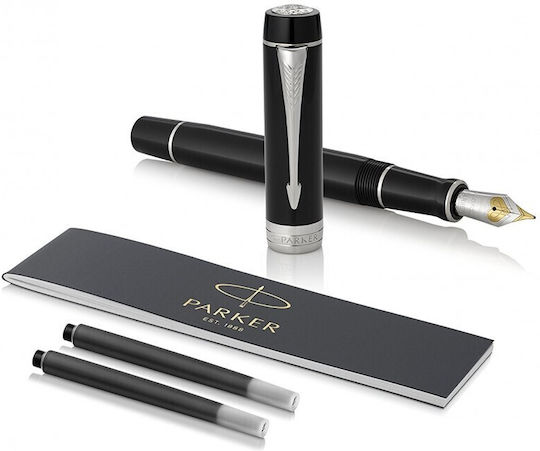 Parker Duofold Stilou Fine Cu Cerneală Neagră