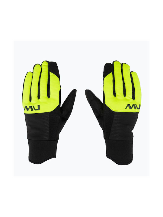 Northwave Fast Full Finger Cycling Gloves Adults with Gel Black