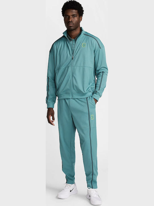 Sweatshirt mit Kapuze Türkis