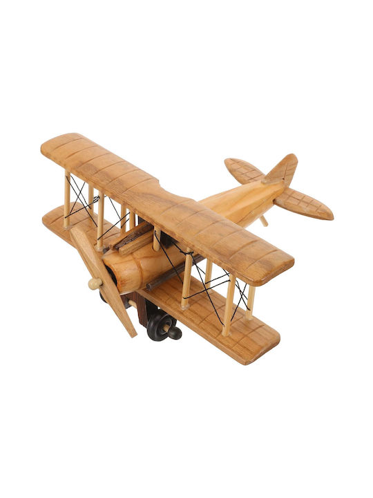 Wooden Decorative Airplane Model 20x20x10cm 7dis147