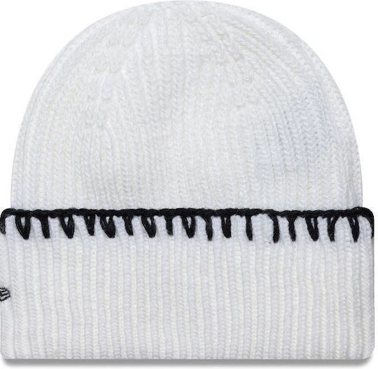 New York Yankees Beanie Γυναικείος Σκούφος Πλεκτός σε Μπεζ χρώμα