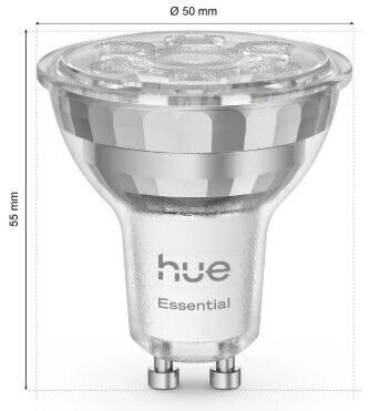 Philips Smart Bulb LED for Socket GU10 Adjustable White 345lm