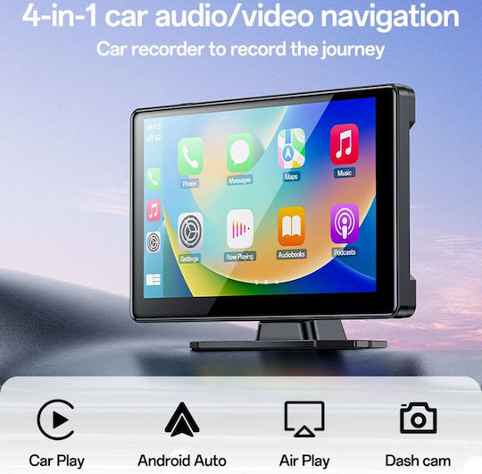 Yesido Οθόνη 9" για Ταμπλό Αυτοκινήτου με Bluetooth/Apple-CarPlay