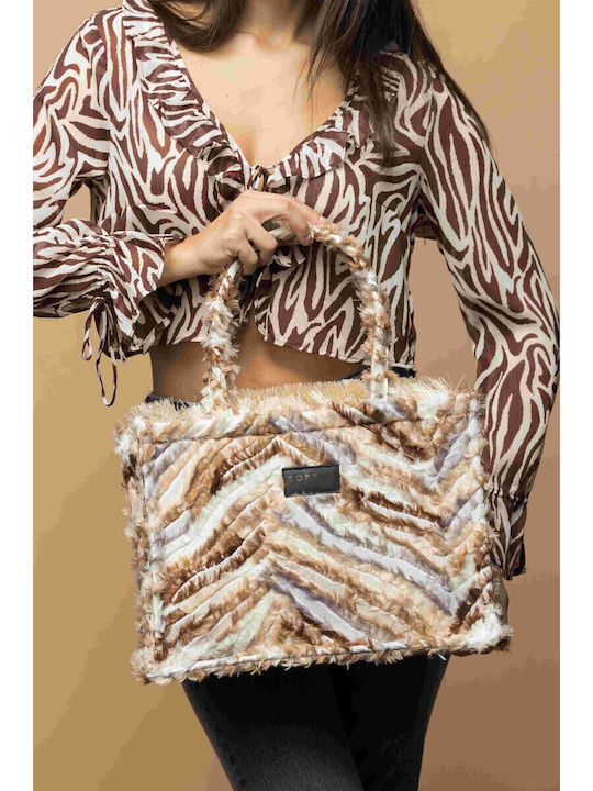 Tiffany Medium Geantă de damă Tote De mână Bej