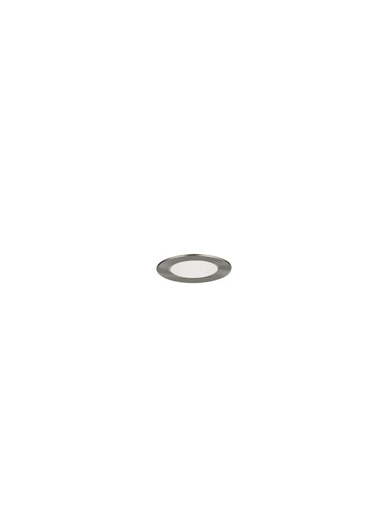 Trio Lighting Virunga Plastic Recessed Spot Silver 1pcs