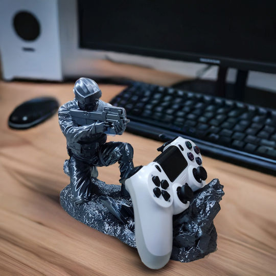 3D Art Shop Зарядна станция за 1 контролер XBOX / PS4 / PS5 Сив