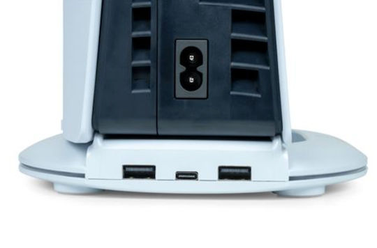 Bigben Interactive Зарядна станция за PS5 / PS5 Slim - ПС5 Слим Бял