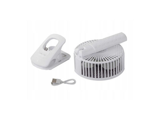 USB Klappbarer Weißer Ventilator AT27027