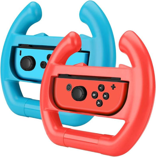 Oniverse Nsw Set 2 Suporturi Pentru Volan Controller Albastru Roșu Nintendo Switch