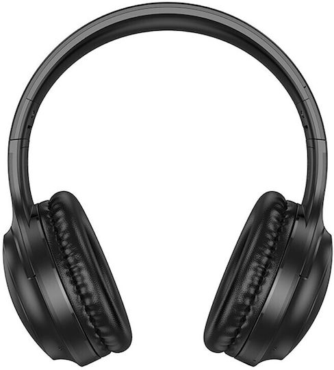 Borofone Bluetooth Wireless On Ear Headphones with 22 hours of Operation Black