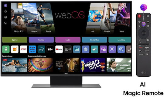LG Smart Television 43" 4K UHD QNED QNED86 Evo AI HDR (2025)