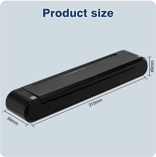 Netum NT-P808 Black and White Thermal Printer