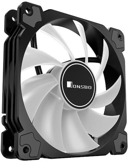 Jonsbo FR-502 Case Fan 120mm (1500rpm / 52.4cfm) με ARGB Φωτισμό και Σύνδεση 3-Pin / 4-Pin PWM