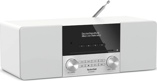 Technisat Digitradio 3 Επιτραπέζιο Ραδιόφωνο Ρεύματος DAB+ με Bluetooth και USB Λευκό
