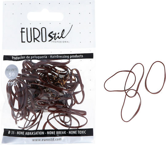 Eurostil Set Elastice Pentru Codițe 50 Bucăți