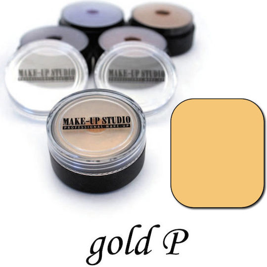 Make-up Studio Shiny Effects Eyeshadow Eye Shadow Matte in Powder with Gold Color 4gr