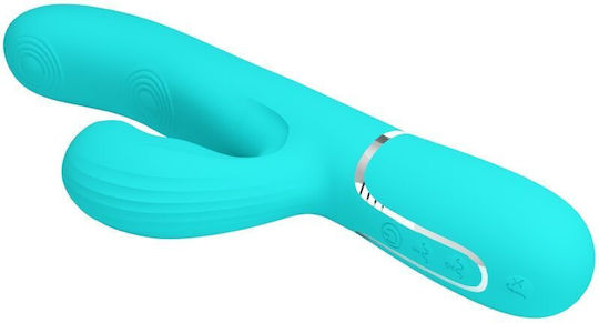 Pretty Love Perlita Twinkled Tenderness Vibrator Iepurele 29cm Verde
