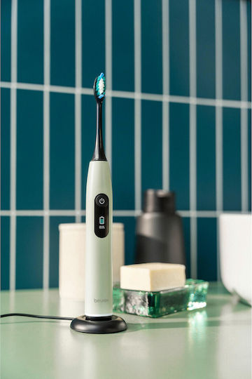 Beurer Electric Toothbrush with Pressure Sensor Green