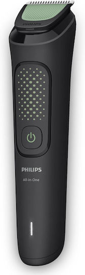 Philips Multigroom Series 3000 Σετ Επαναφορτιζόμενης Κουρευτικής Μηχανής Μαύρο MG3946/15