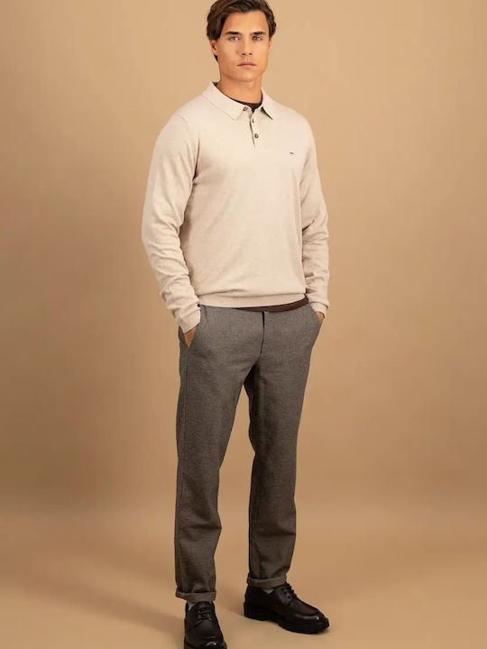 Polo Bluse Beige