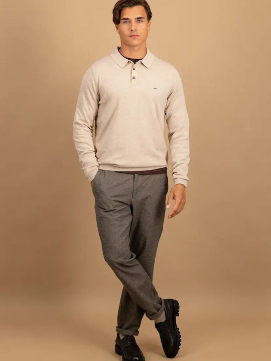 Polo Bluse Beige