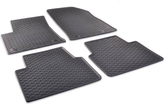 Rubber Mats Geyer & Hosaja Citroen C3 Aircross 2017+ Opel Crossland X 2017+ 4 Pieces Black 885/4c