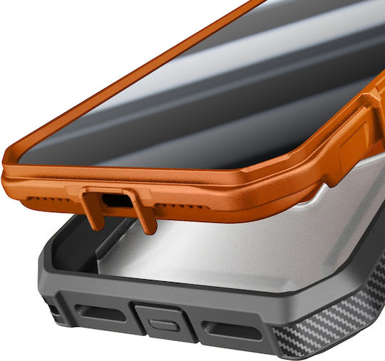 Supcase Ub Grip Pro Mag Back Cover Tempered Glass 0.33mm Πορτοκαλί (iPhone 17 Pro)