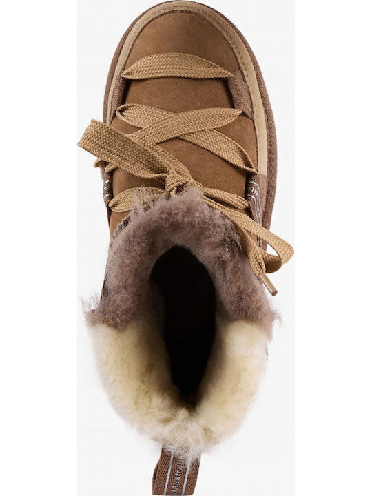 Blurred Micro Women's Ankle Boots Brown