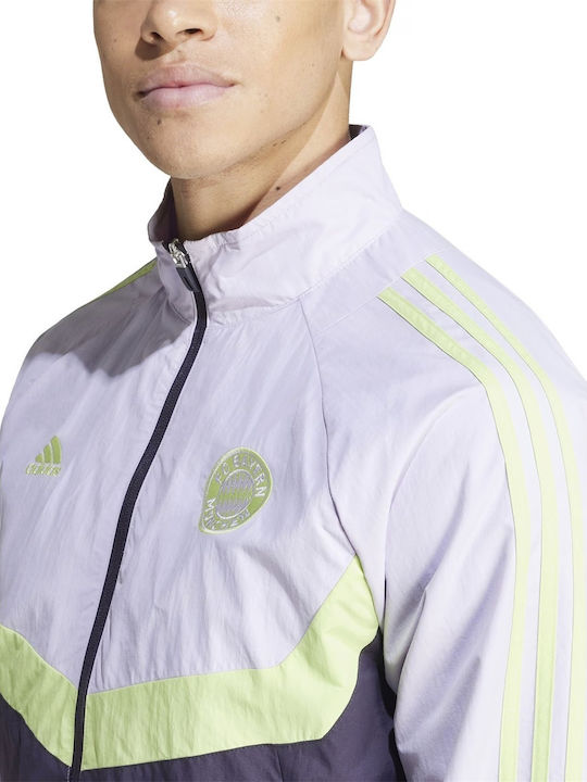 Fc Bayern Jacket Windproof Purple