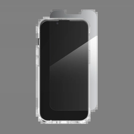 Zagg Back Cover Tempered Glass Set with Glass Transparent (iPhone 16e)