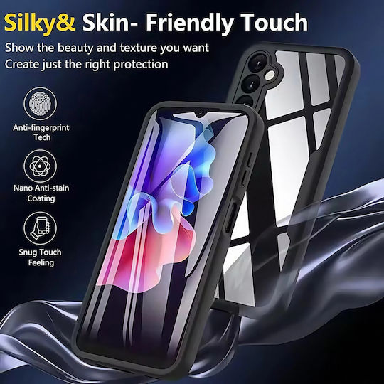 Techsuit ColorVerse 360 Vollschutz Silikon Rosa (Oppo A5 Pro)