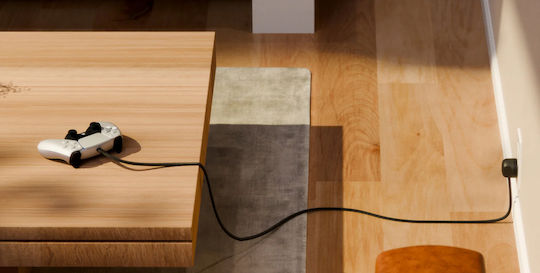 Twelve South Φορτιστής με Ενσωματωμένο Καλώδιο USB-C 30W Power Delivery Slate (PowerCord 3m)