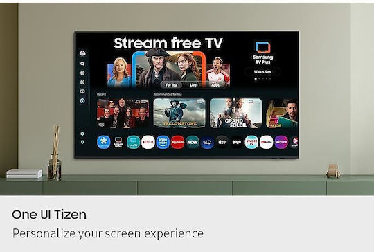 Samsung Smart Τηλεόραση 50" 4K UHD LED U7022F HDR (2025) UE50U7022FKXXH