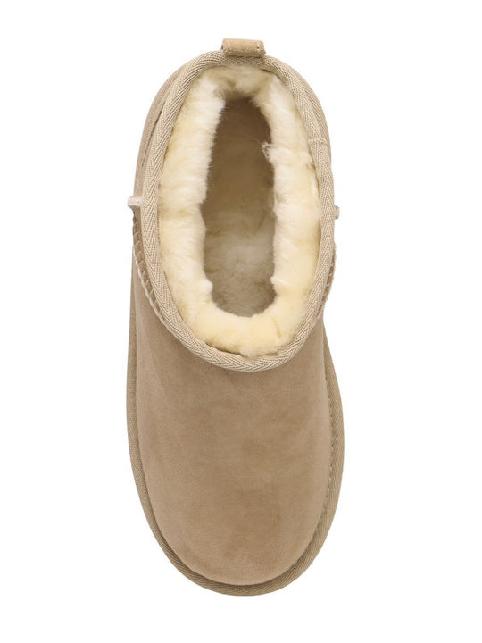 Classic Ghete Copii din Suede Bej