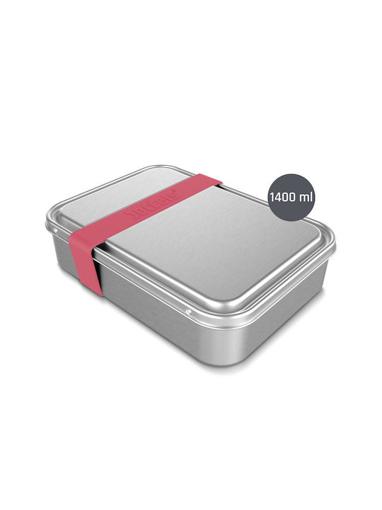 Boddels Inox Lunch Box Red