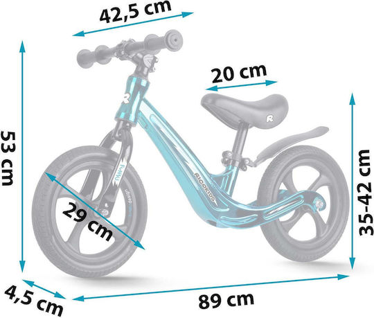 Ricokids Kinderlaufrad Hellblau