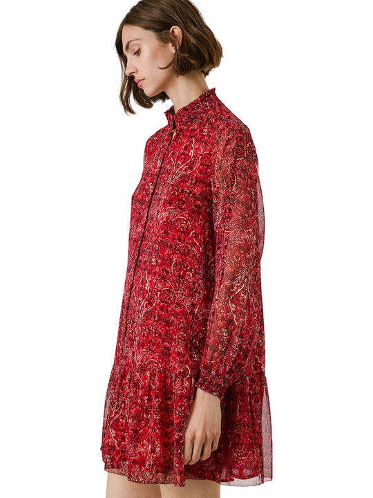 Mini Dress Royal Red