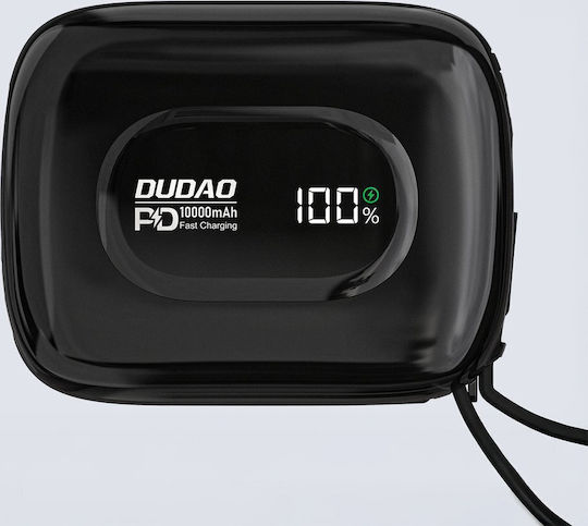 Dudao K32 Power Bank 10000mAh Μαύρο