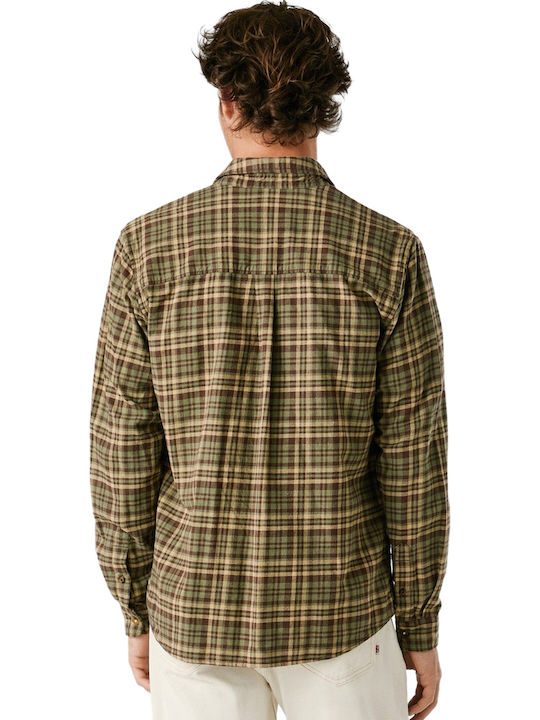 Μακρυμάνικo Overshirt Military Green PM3090828-679