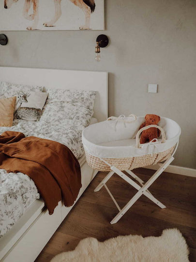 Ahobaby Suport pentru port-bebe / coșuleț în Alb culoare