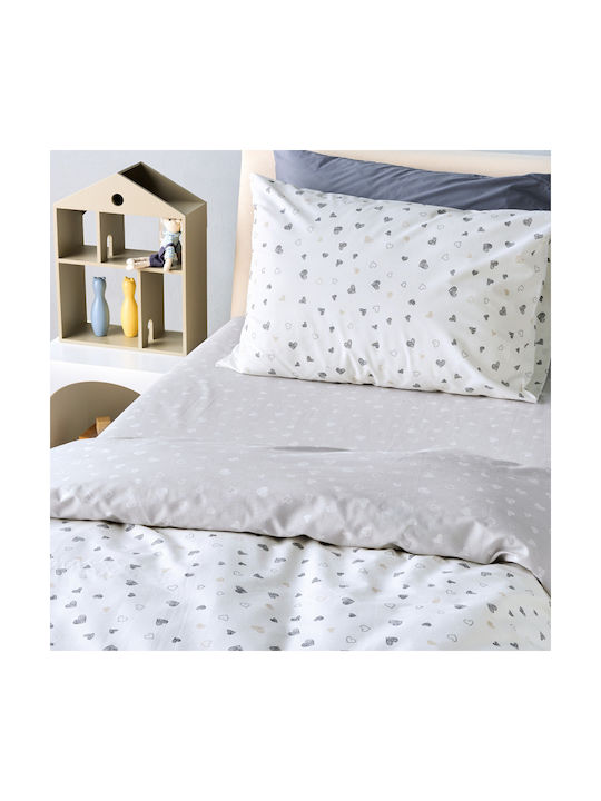 Kentia Marker 22 Set Kids Duvet Cover Single with Pillowcase Cotton Marker 22 165x245cm