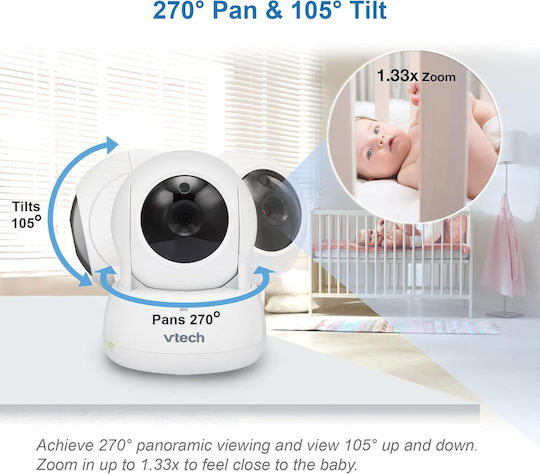 Vtech Ενδοεπικοινωνία Μωρού & Αμφίδρομη Επικοινωνία