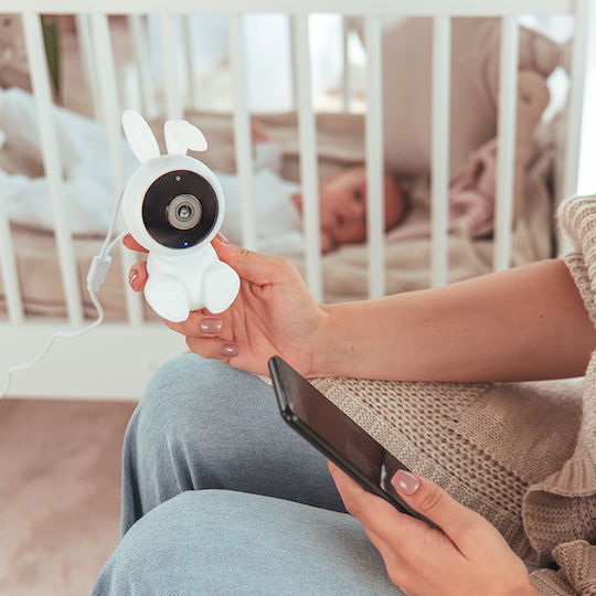 innoGio GIOsafety Rabbit Baby Monitor with Two-way Communication